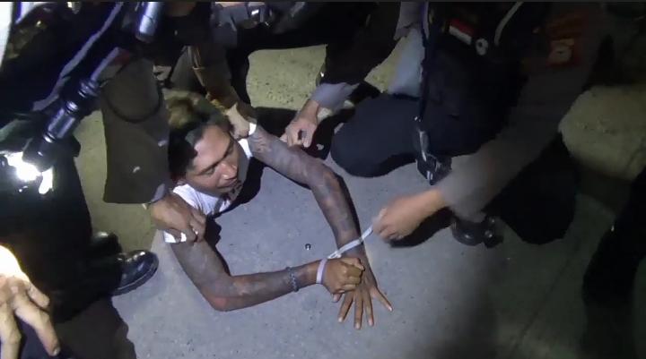 Terjaring Razia Saat Konvoi, Pemuda di Makassar Meronta-ronta hingga Harus Diikat Tali