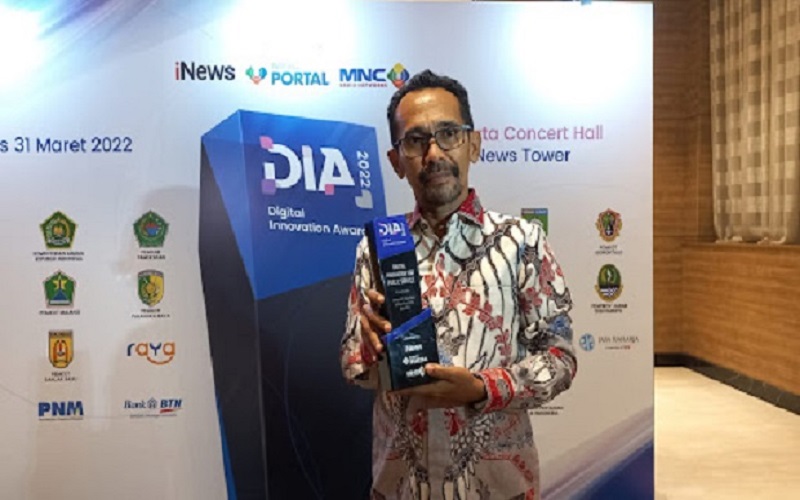 Berkat Inovasi E-Lapor Pemko Bima Raih Digital Innovation Award ‘DIA’ 2022
