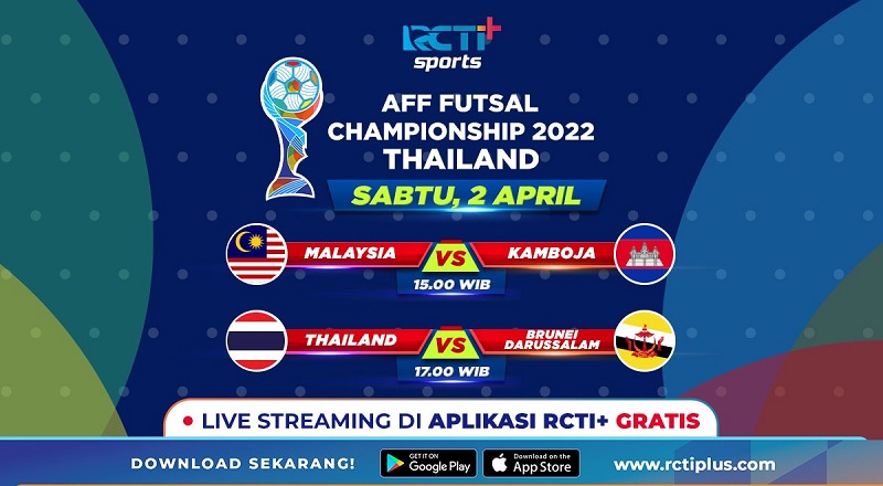 Link Live Streaming AFF Futsal Championship 2022: Raja ASEAN Thailand dan Malaysia Main Hari Ini