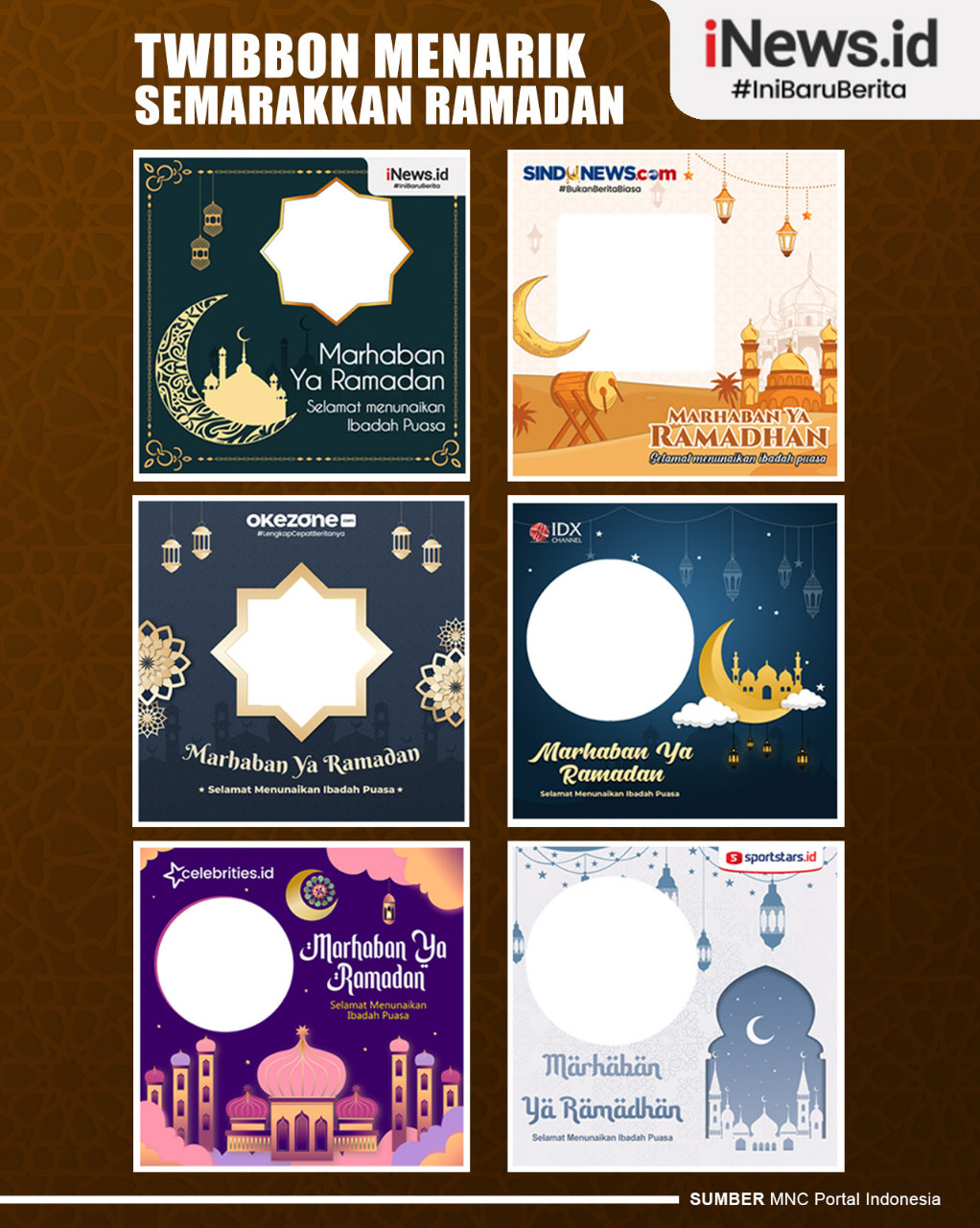 Link Download Twibbon Ramadhan 2022, Bagikan di Media Sosial