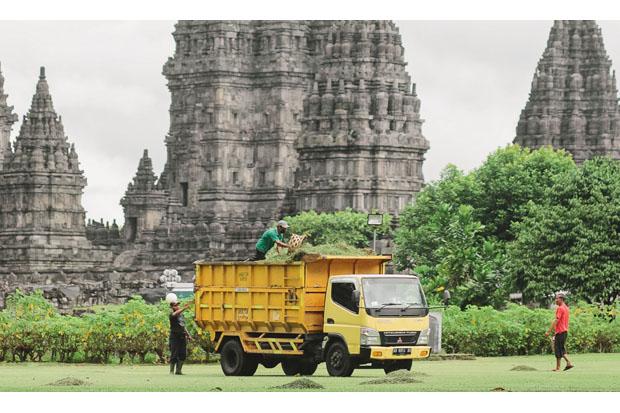  Pengelola Candi Prambanan Jual Pupuk Organik Hasil Olahan Sampah 