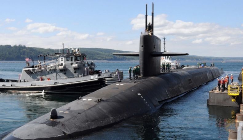 Insiden di Kapal Selam Nuklir USS Louisiana, 7 Personel Angkatan Laut AS Luka 