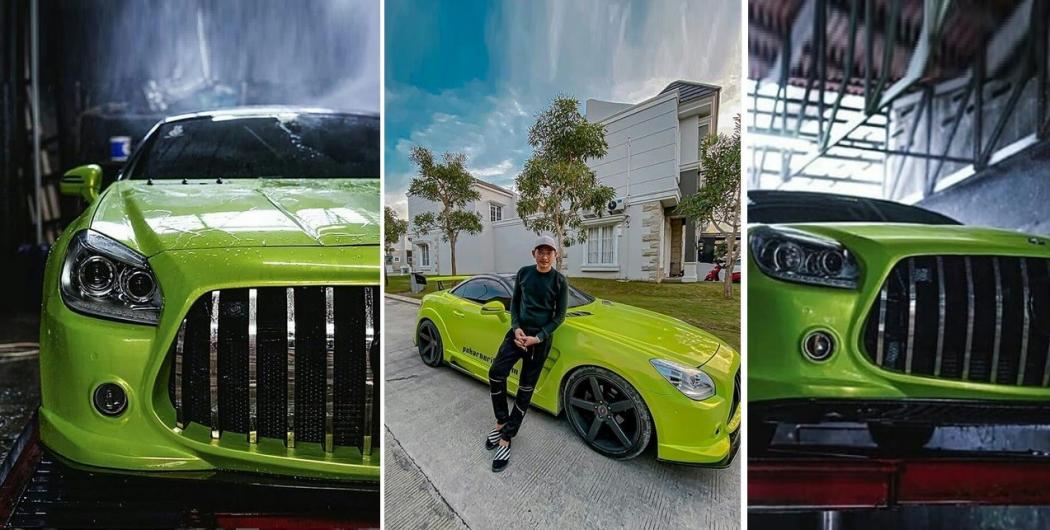 Intip Koleksi Mobil Guru Trading Indra Kenz, Fakafich Simpan Mercedes-Benz SLK 200