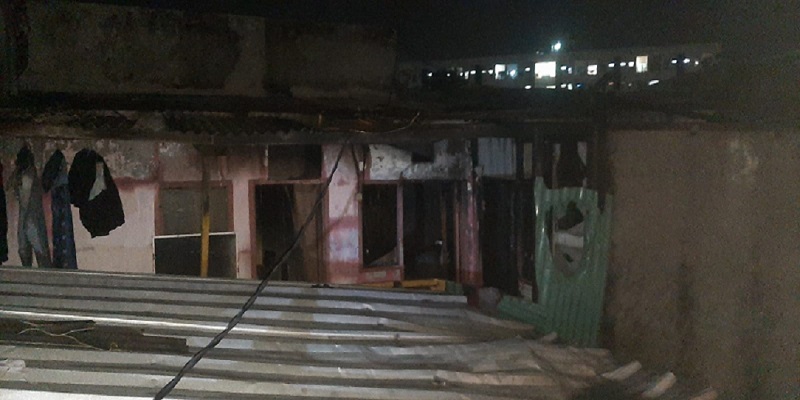 Korsleting Listrik, Lantai 2 Bangunan Semipermanen di Jakut Dilalap Si Jago Merah