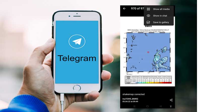 Cara Download Foto dan Video di Telegram ke Galeri