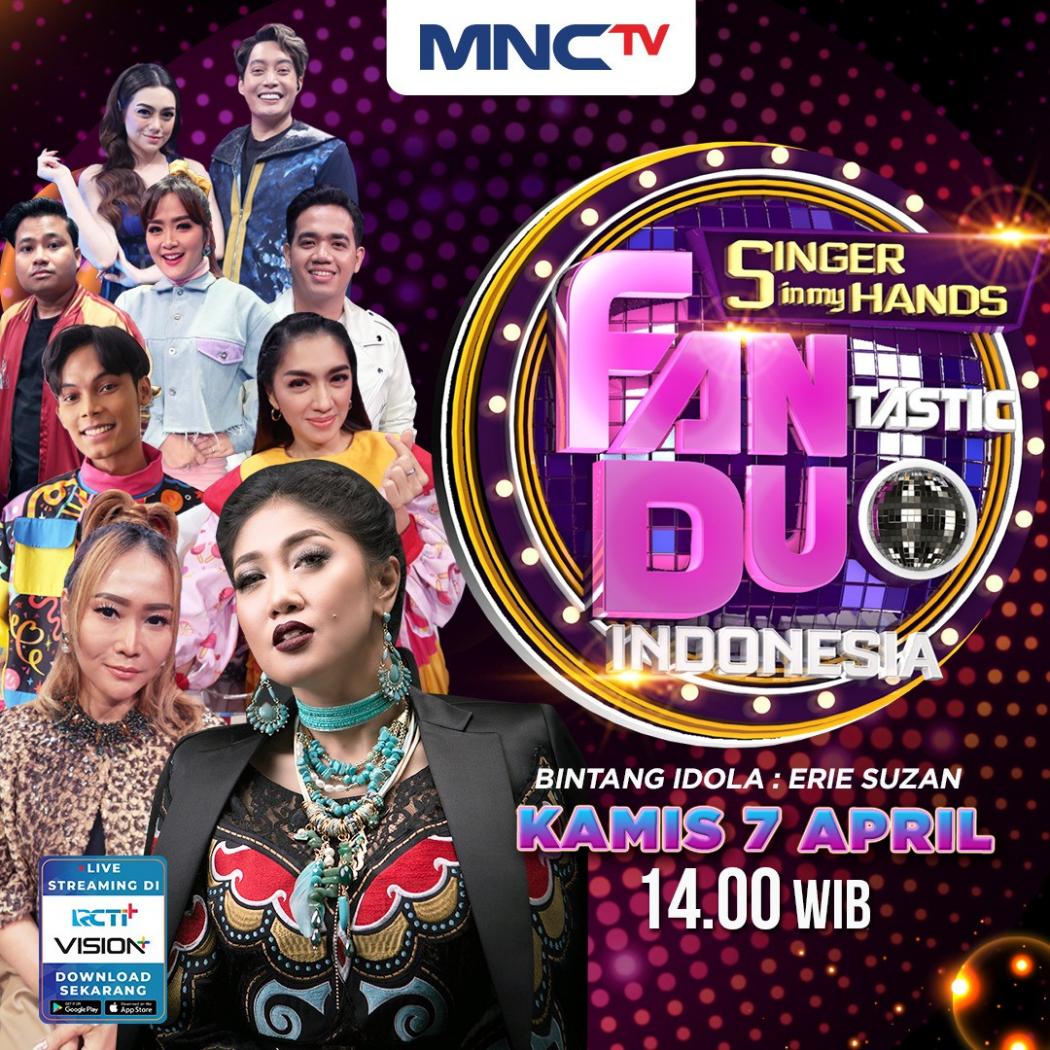Saksikan Siang Ini Fantastic Duo MNCTV dengan Bintang Idola Erie Suzan