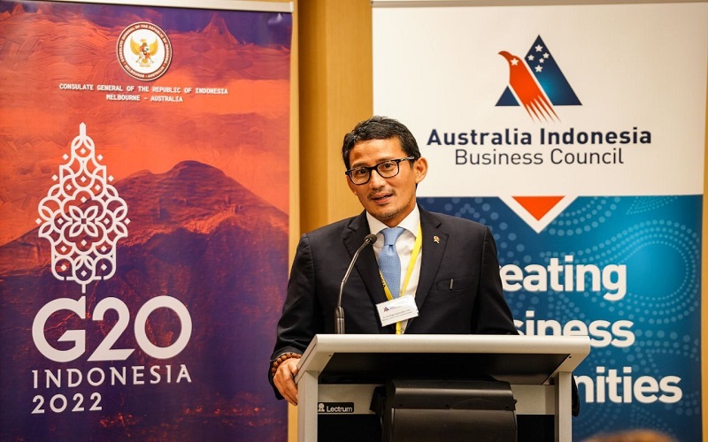 Targetkan Raih Investasi Parekraf 2,45 Miliar Dolar AS Tahun Ini, Menparekraf Undang Investor Australia 