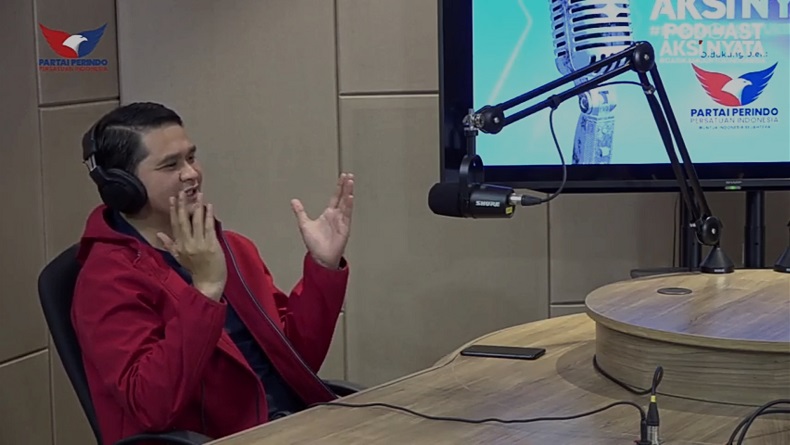 Di Podcast Aksi Nyata, Politisi Muda Perindo Sebut Anak Milenial Butuh Dilibatkan dalam Politik