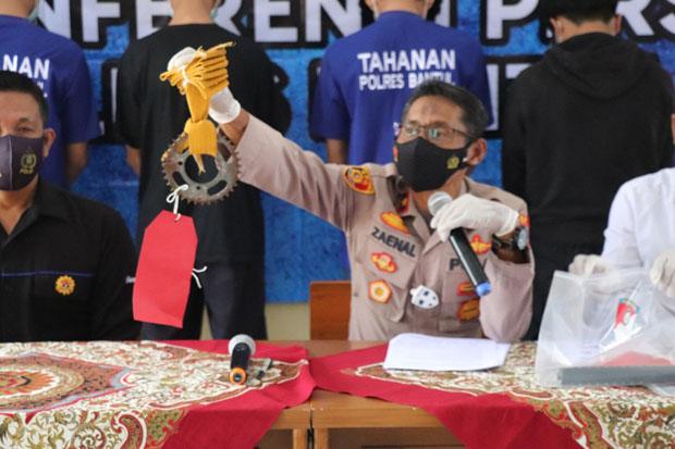 Bawa Gir dan Celurit, 4 Remaja Diringkus Polsek Banguntapan saat Hendak Tawuran