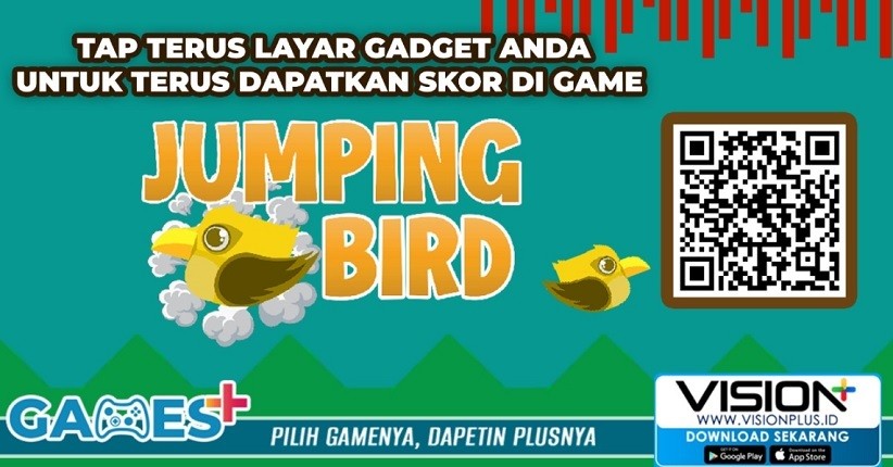Tap Terus Layar Gadget Anda untuk Terus Dapatkan Skor di Game Jumping Bird!
