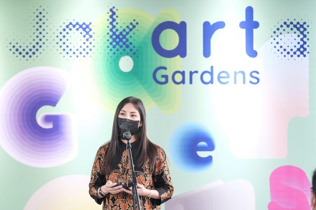 Resmikan Art Jakarta Garden 2022, Wamenparekraf Angela Tanoesoedibjo Apresiasi Keindahan Seni Rupa RI 