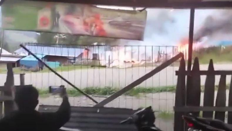 Pembakaran Rumah di Ilaga Diduga Aksi Balas Dendam KKB usai Ali Kogoya Ditembak Mati