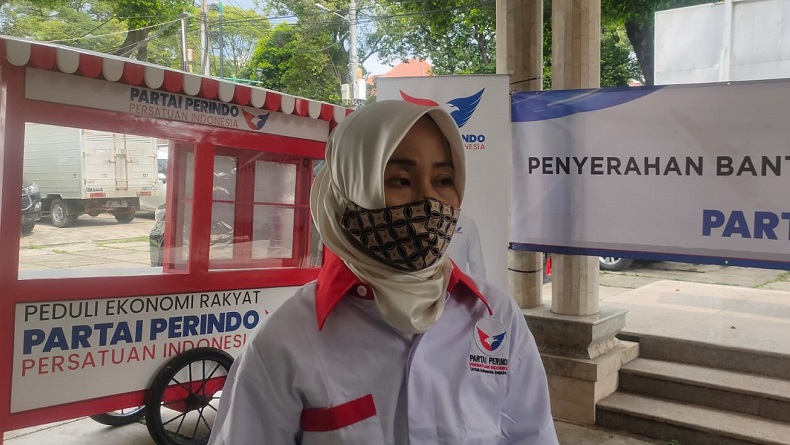 Pembagian Gerobak, DPD Perindo Jaktim: UMKM Jakarta Timur Semakin Menggeliat