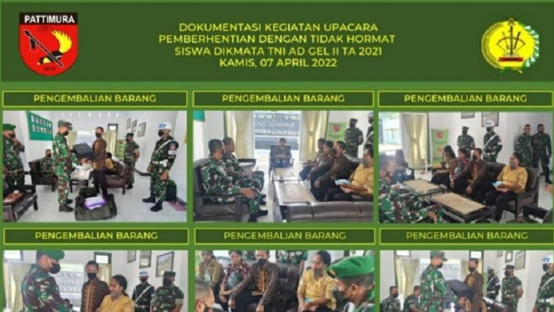 Kodam Pattimura Klarifikasi Pemecatan Henz DJ Songjanan Warga Keturunan Myanmar dari Dikmata