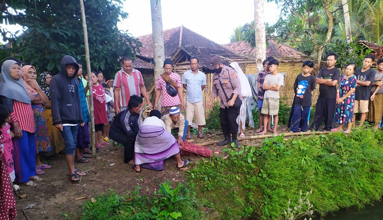 Tragis, Perempuan Paruh Baya di Sukabumi Tewas Tenggelam di Kolam Eks Galian Batu