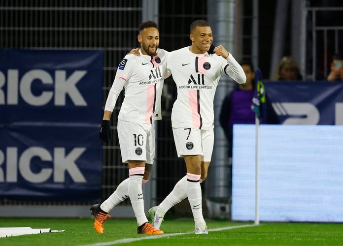Hasil Clermont Foot Vs PSG: Neymar-Mbappe Hattrick! Les Parisiens Pesta Gol