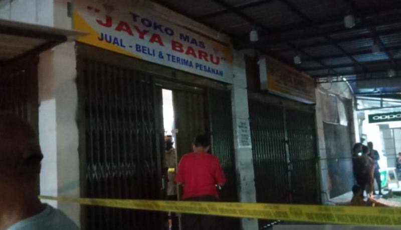 Toko Emas di Pasar Kemis Tangerang Dirampok, Satpam Kritis Ditembak Perampok