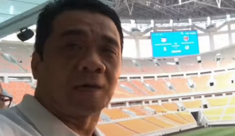 Anies dan Ariza Ngabuburit Nonton IYC 2021 di Jakarta International Stadium