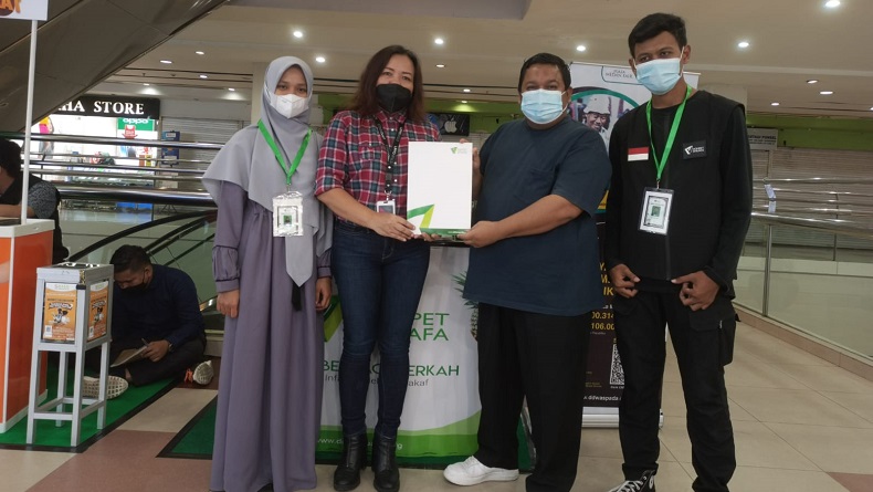 Dompet Dhuafa Waspada Buka Gerai Zakat di Plaza Medan Fair