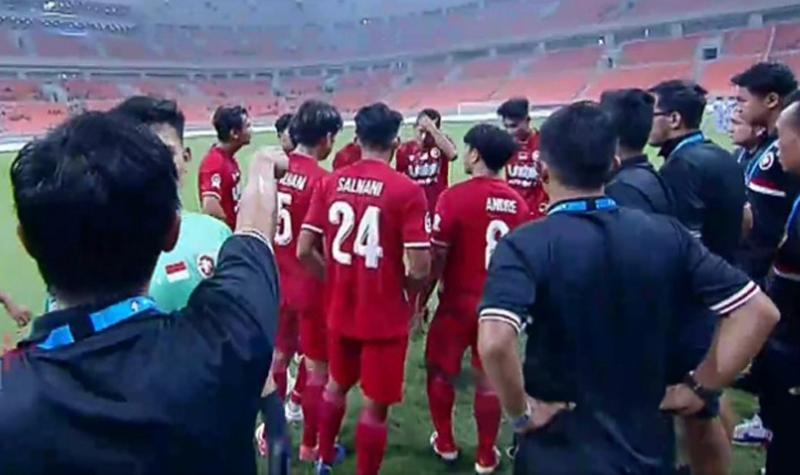 Hasil IYC 2021: Salut! Indonesia All Star U-20 Imbangi Barcelona U-18 di Babak Pertama