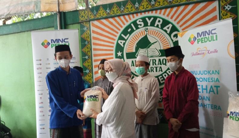MNC Peduli Salurkan Beras untuk Pondok Pesantren dan Panti Asuhan Terbuka Gratis Al Isyraq