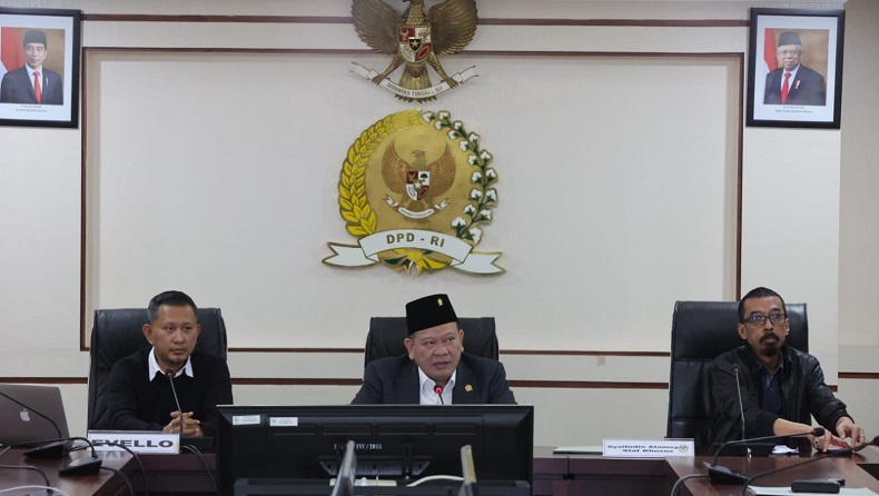 Di Ekspose Big Data DPD, LaNyalla Minta Pemerintah Fokus Masalah Ekonomi dan Hentikan Isu Inkonstitusional