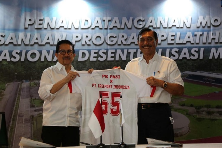 PT Freeport Indonesia Dukung Pelatnas Atletik Desentralisasi Mimika