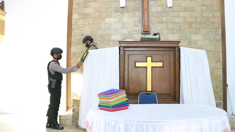 Polres Kulonprogo Siap Sterilisasi 37 Gereja untuk Perayaan Natal 