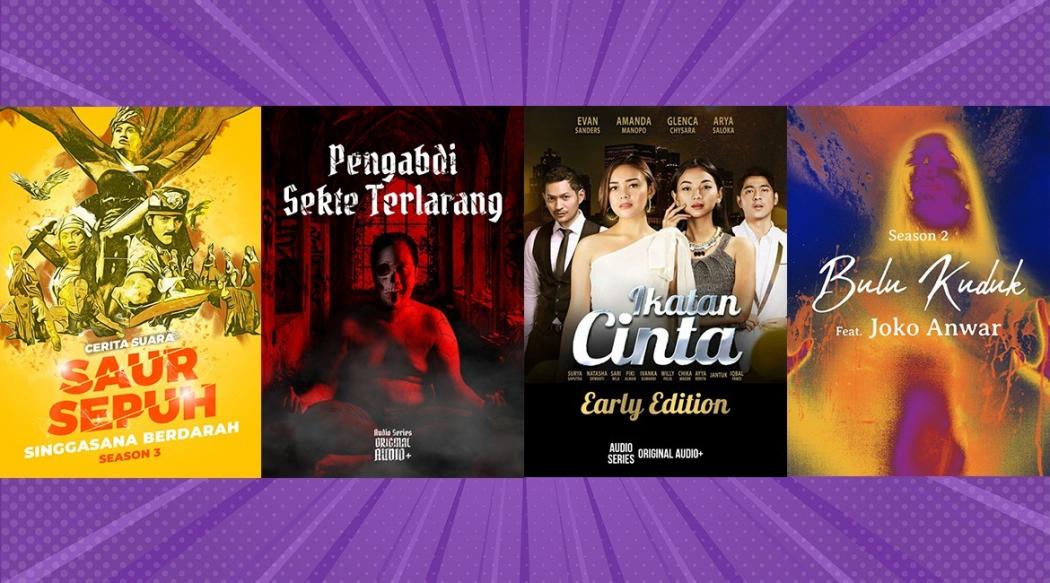 Habiskan Akhir Pekan Dengarkan Audio Series di RCTI+ 
