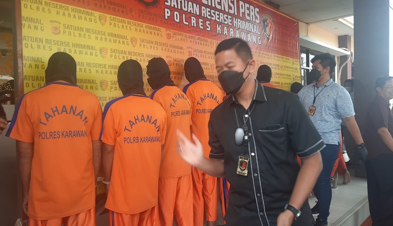8 Kali Beraksi, Komplotan Pembobol Toko Diringkus Polisi di Karawang