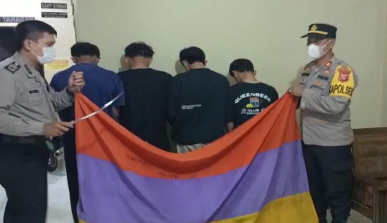 Remaja Hendak Tawuran Kejar-kejaran dengan Polisi di Sukabumi, 4 Ditangkap