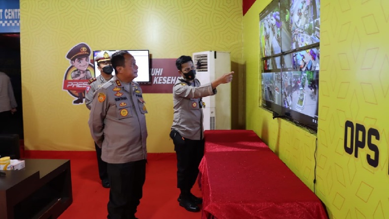 Arus Mudik di Sukabumi Dipantau CCTV, Kapolda Jabar Cek Kesiapan