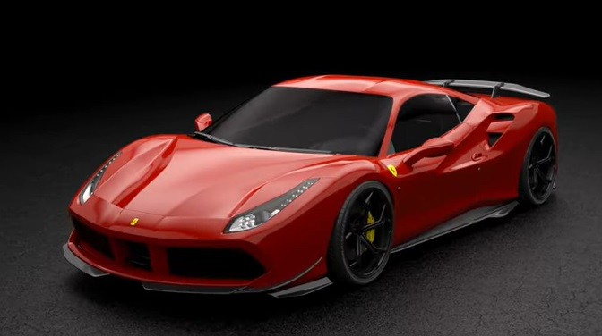 Super Sangar, Tuner China Zacoe Ubah Ferrari 488 GTB Jadi Kuda Perang 