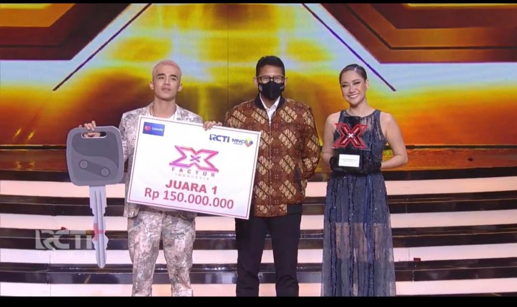 Alvin Rebut Juara X Factor Indonesia Season 3, Danar Duduki Posisi Ketiga