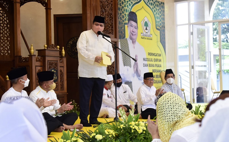 Jelang Mudik Lebaran, Airlangga Hartarto: Salam Hangat dari Golkar bagi Keluarga di Kampung Halaman