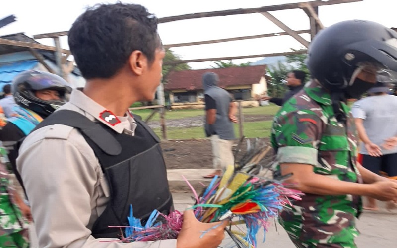 Bentrok Antarkelompok di Bima, 2 Orang Terkena Busur Panah