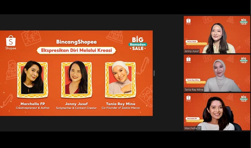 Tips Menulis Afirmasi untuk Motivasi Diri ala Jenny Jusuf di BincangShopee Big Ramadan Sale 2022