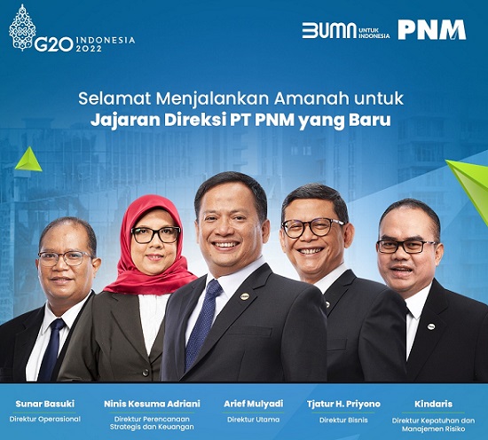  Arief Mulyadi Kembali Diangkat Erick Thohir Jadi Dirut PNM 