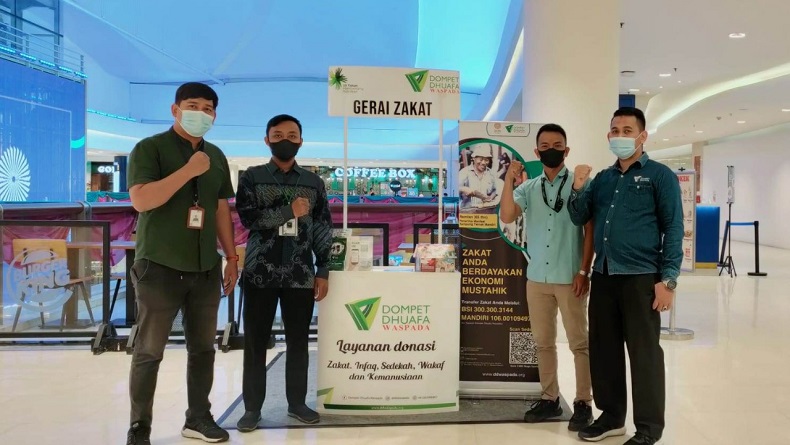 Gerai Zakat Dompet Dhuafa Waspada Hadir di Sun Plaza, Mudahkan Masyarakat Berzakat