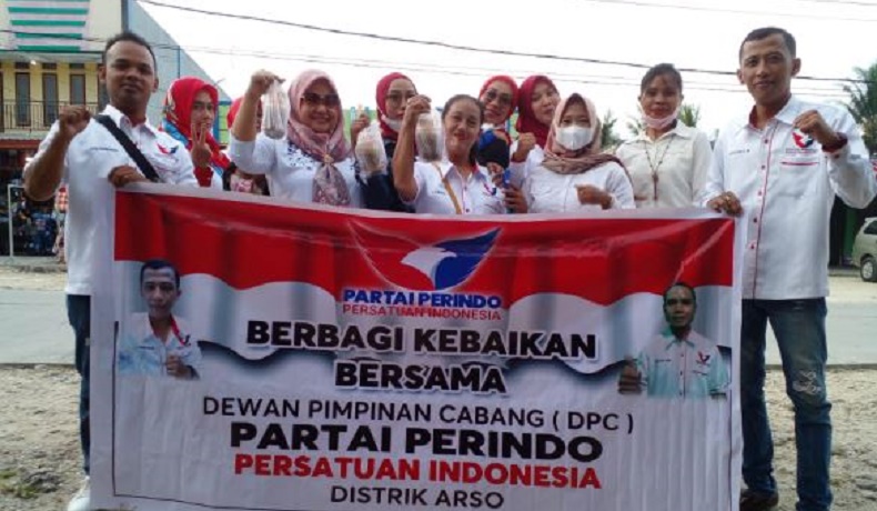 Bagikan Takjil di Distrik Arso Papua, Partai Perindo Serius Bertekad Wujudkan Indonesia Sejahtera