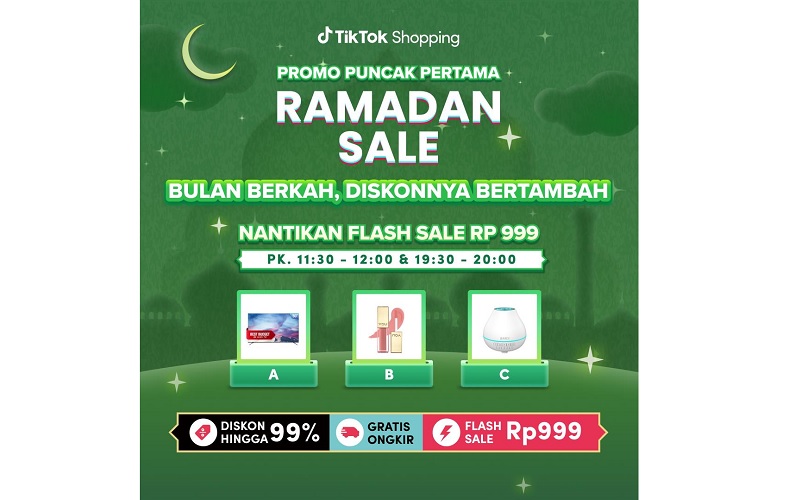 Antusiasme Masyarakat di Gelaran TikTok Shopping Ramadan Sale, Tunjukkan Tren Persiapan Puasa dan Lebaran