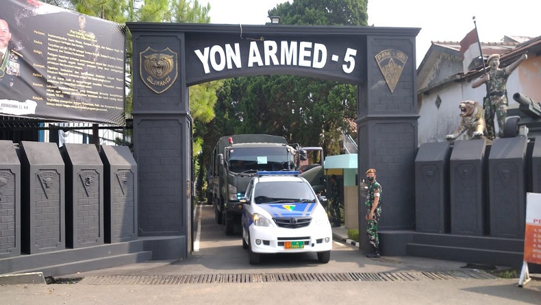 Pasukan Yonarmed Tarik Bersenjata Lengkap Bergerak dari Cianjur ke Kota Banjar, Ada Apa?