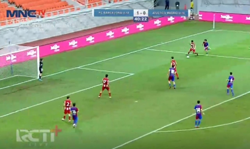 Hasil Final IYC 2021: Barcelona U-18 Ungguli Atletico Madrid U-18 di Babak Pertama