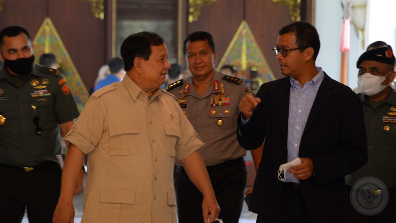 Bertemu Andi Widjajanto, Prabowo Harap Lemhannas Lahirkan Pemimpin Nasional Berkarakter