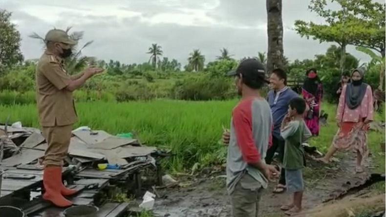 Puting Beliung Terjang Permukiman Warga di Tanah Laut, 5 Rumah Rusak