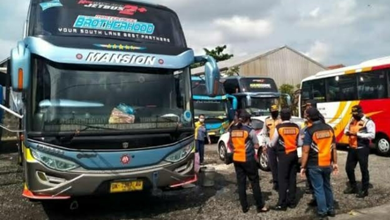  Dishub Denpasar Sidak 5 PO Bus Angkutan Lebaran, Ini Hasilnya