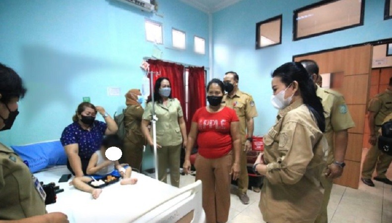 Bocah di Landak Kalbar Dianiaya Ibu Kandung, Sekujur Tubuh Luka Memar