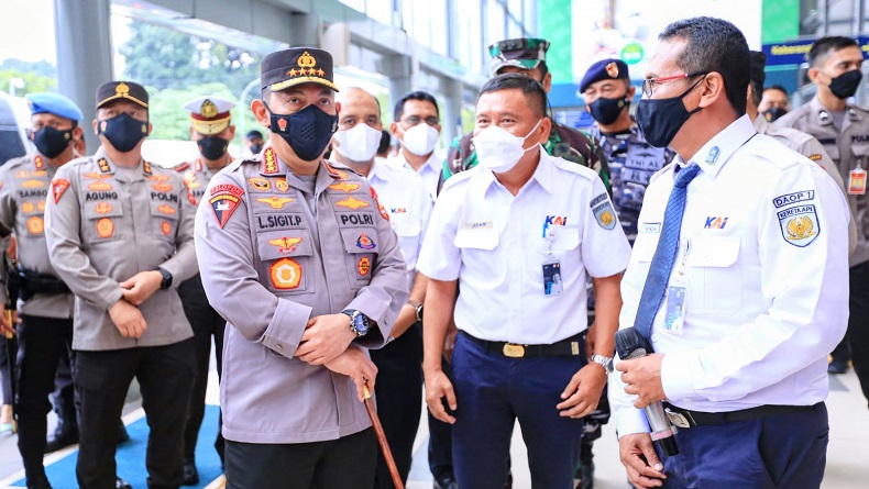 Kapolri Imbau Warga Mudik Sebelum Tanggal 28 April, Hindari Kepadatan