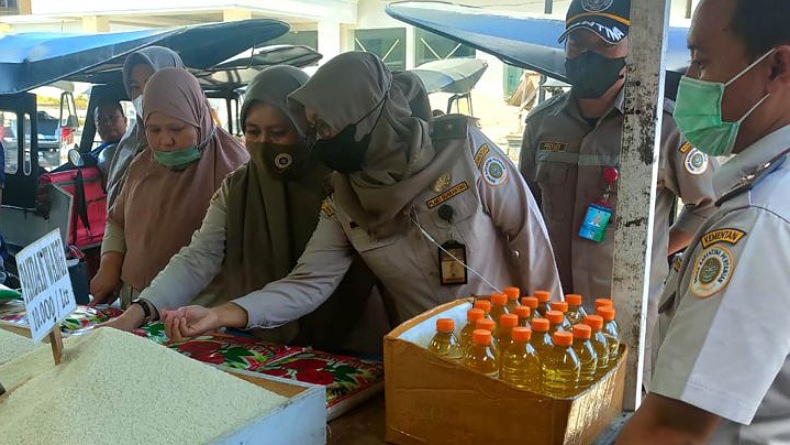 Tim Gabungan Tinjau Harga dan Stok Pangan di Pasar dan Ritel Modern Gorontalo