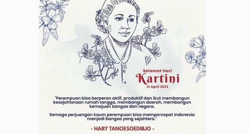 Perayaan Hari Kartini 2022, Hary Tanoesoedibjo: Perempuan Bisa Berperan Aktif dan Produktif  Membangun Bangsa